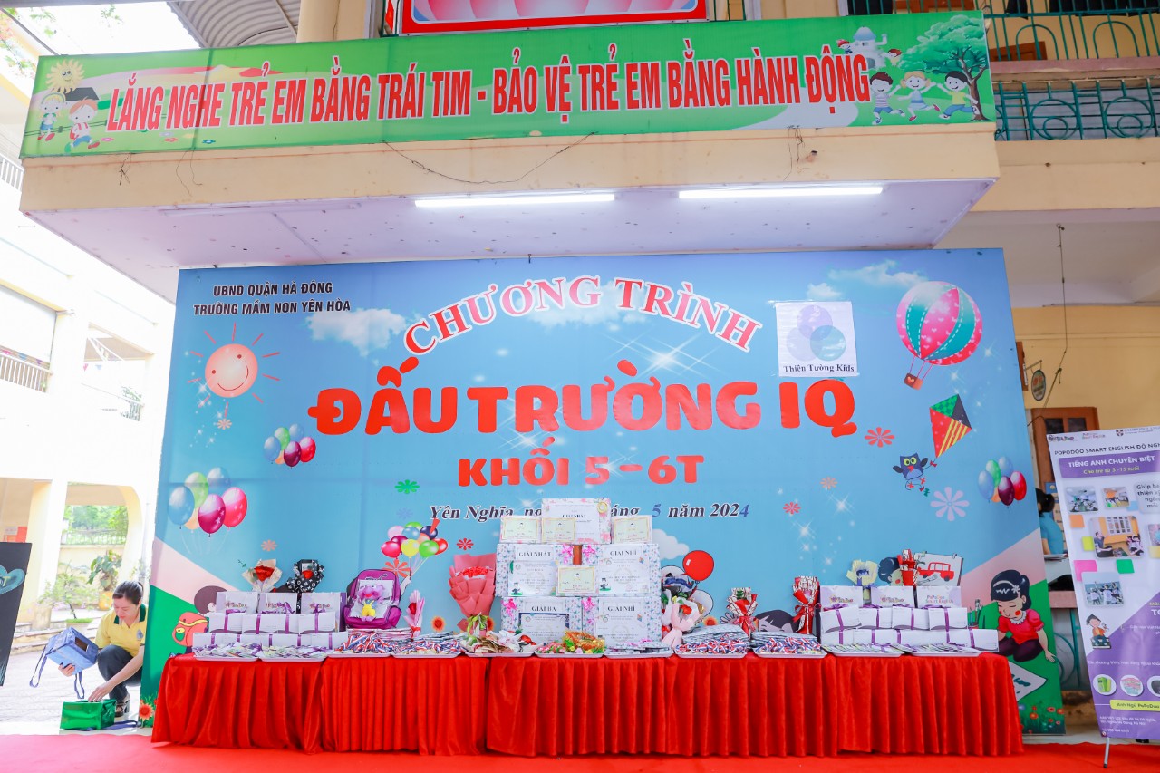 "Đấu trường IQ" - Sân chơi trí tuệ dành cho các bé 5-6 tuổi