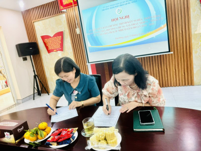 Lễ ký giao ước kết nghĩa giữa trường Mần non Yên Hòa và trường Mầm non Trần Quốc Toản